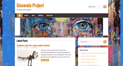 Desktop Screenshot of giocondaproject.com