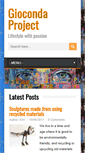 Mobile Screenshot of giocondaproject.com